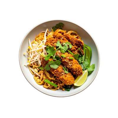 Pad Thaï Poulet Croustillant
