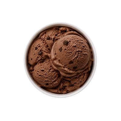 Glace Chocolat 2 Boules